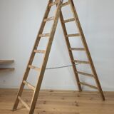Double scale, painter's stepladder, wood