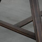 Dutch dining table/folding table from the 20th century 105cm diameter