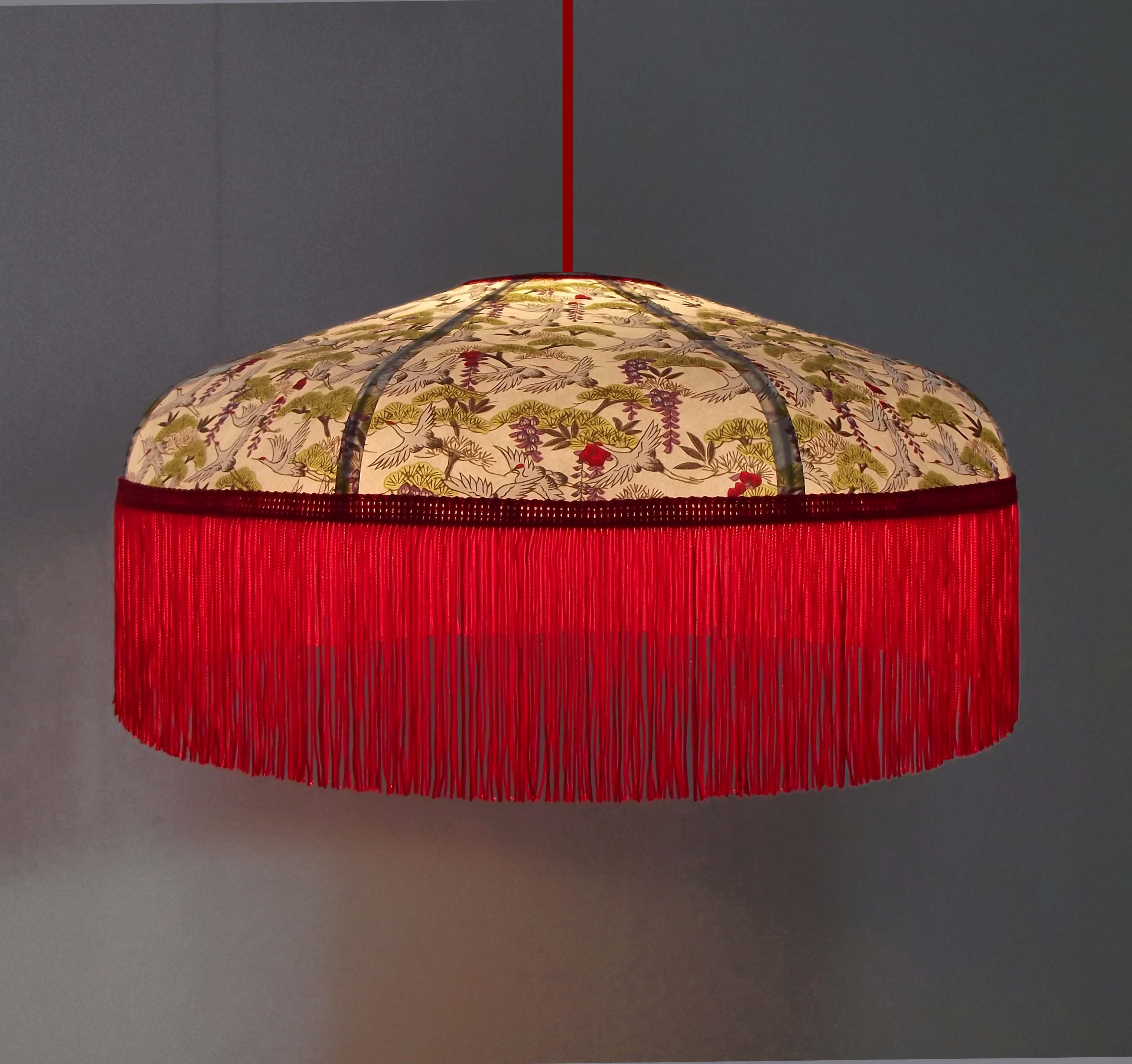Japanese paper pendant lamp "Valentina"