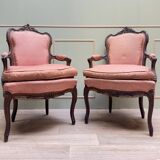 Louis XV Style Mahogany Living Room Furniture XIX Eme Century