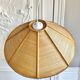 Suspension rotin vintage