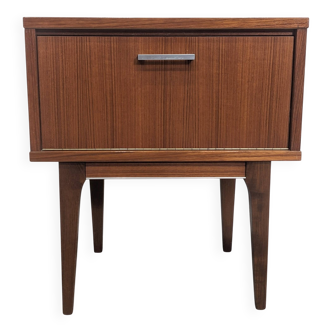 Nightstand, vintage teak accent furniture