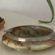 Cendrier en onyx vintage