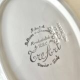 Vintage Italian majolica plates, seafood plates.