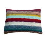 Vintage turkish handmade cushion cover , 30 x 50 cm