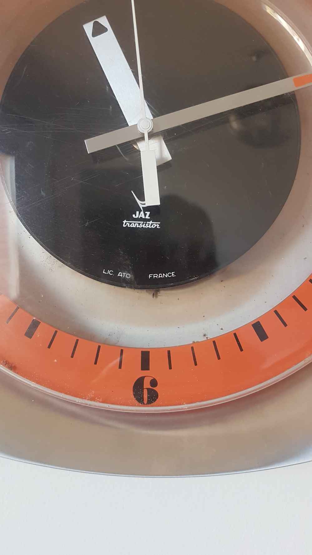 Jaz transistor 70s vintage clock