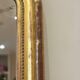 Miroir ancien Louis Philippe doré feuille d’or - 185 x 104 cm