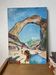 Oil on panel Etretat