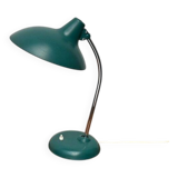 German green table lamp 6786 from the mid-century by Christian Dell for Kaiser Idell, 1960s.