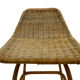 Suite of six vintage bar stools in rattan design Rohe 1960