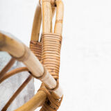 Rattan side chair, Dutch design, 1950’s