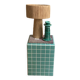 VColumn - turquoise blue/white