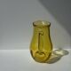Pichet vintage en verre jaune