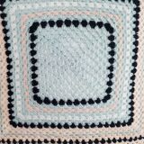Housse de coussin Vintage au crochet