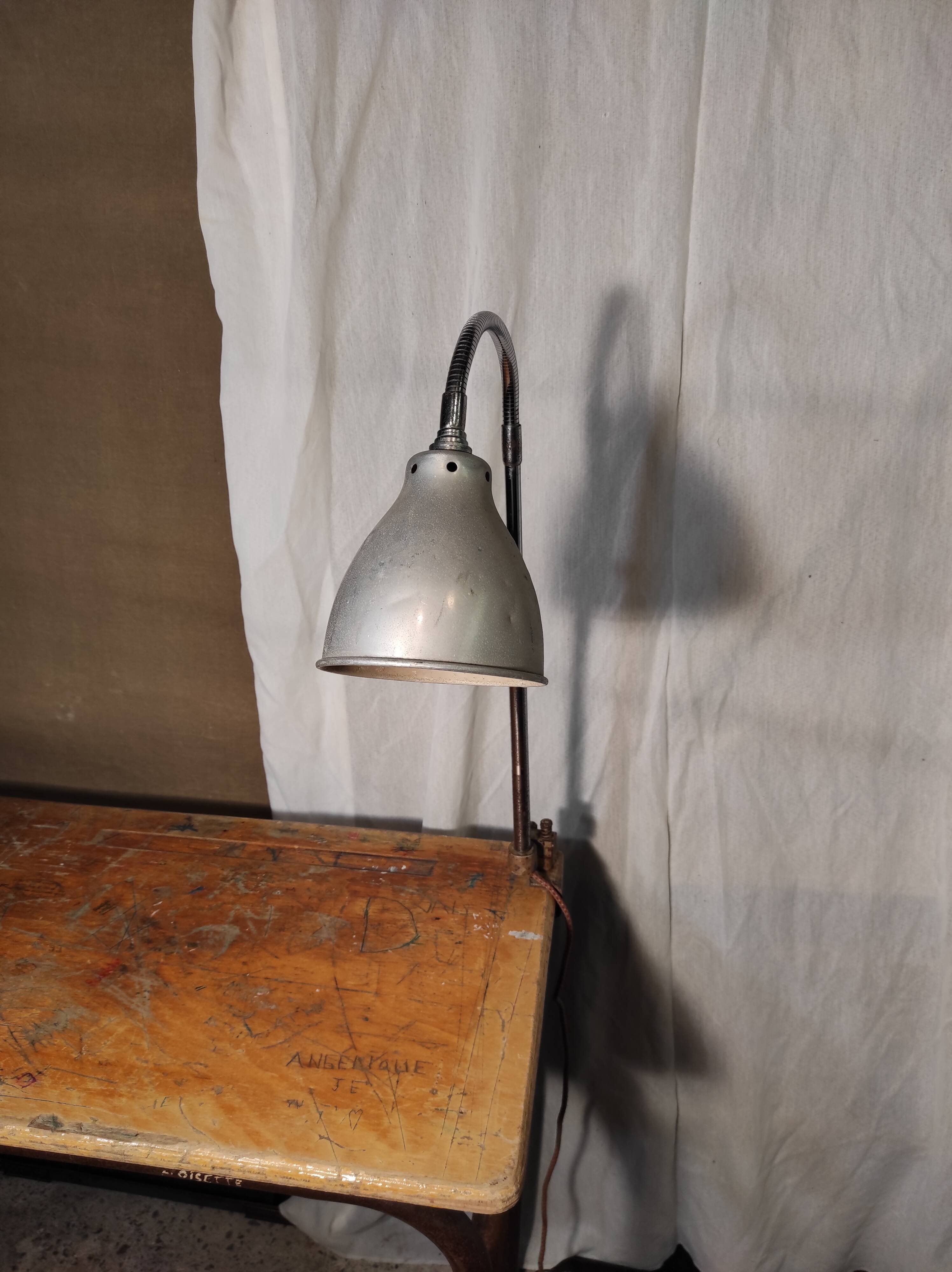 Workshop lamp ki-e-klair Alphonse Pinoit 1950