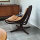 Falcon Scandinavian armchair by Sigurd Resell ed Vatne Mobler