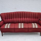 1960s, Danish 3-seater sofa by Alfred Christensen, furniture wool.