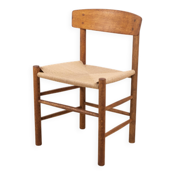 1x Børge Mogensen J39 Oak Dining Chair, FDB Møbler Denmark 1970