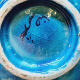 2 Coupelles En Céramique Bleu Turquoise De Perse