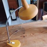 Vintage 60s Lamp Orange Metal