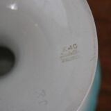 Old Keller and Guérin Luneville fruit bowl with floral decoration