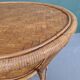 Retro Rattan Coffee Table 1990s.