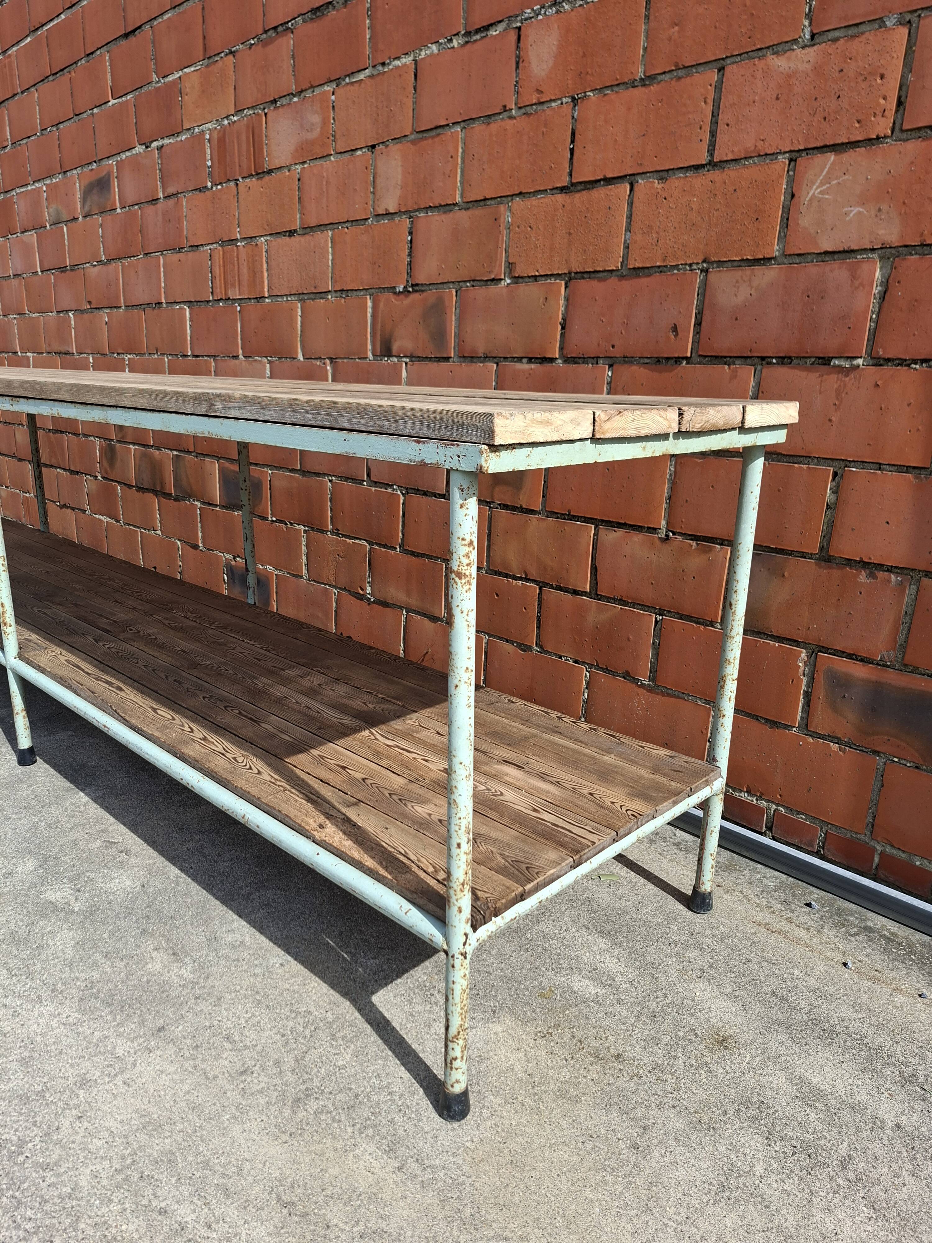 Large industrial table | workbench | console | workshop table