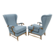 Pair of Paolo Buffa Mid-Century Modern Italian Bouclè Armchairs by Framar