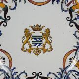Assiette en faïence de Gien XIXème