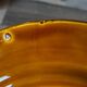Vintage set of 6 large brown Luneville plates