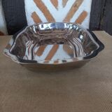 Lot de 2 plats creux inox