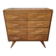 Vintage chest of drawers from the 60s in oak
