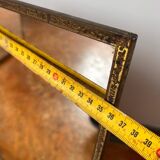Vintage barber's triptych mirror