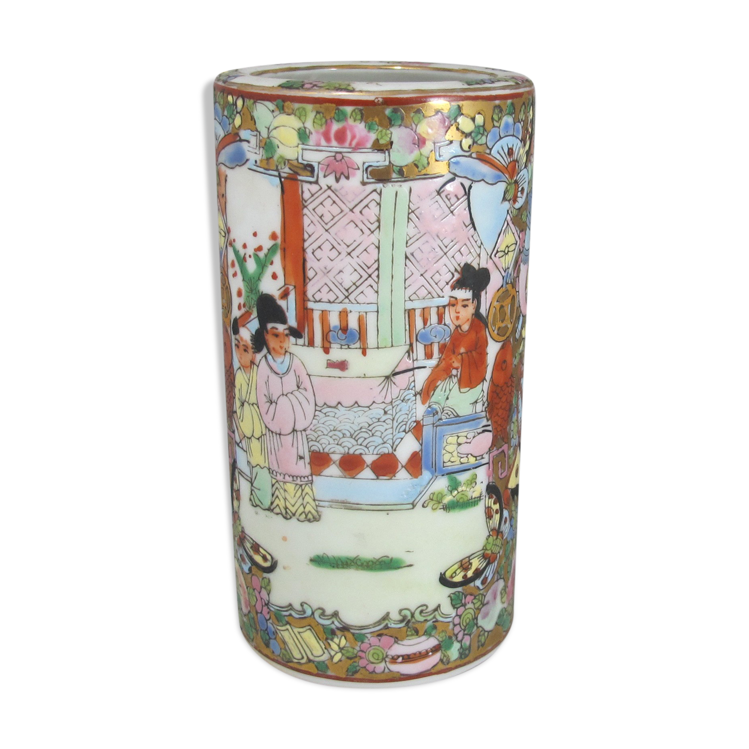 Chinese porcelain pencil pot