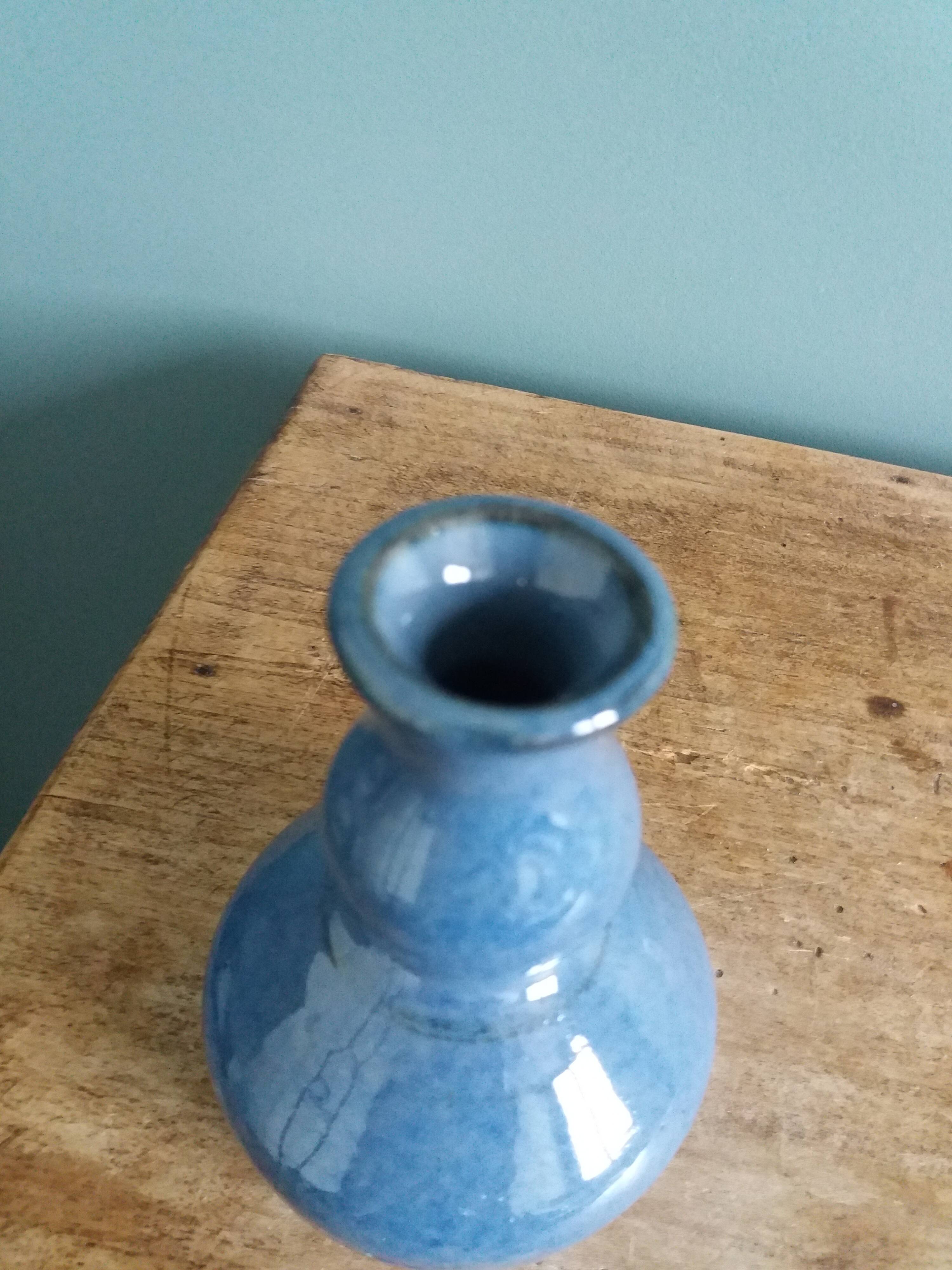 Signed vase, handmade ceramic