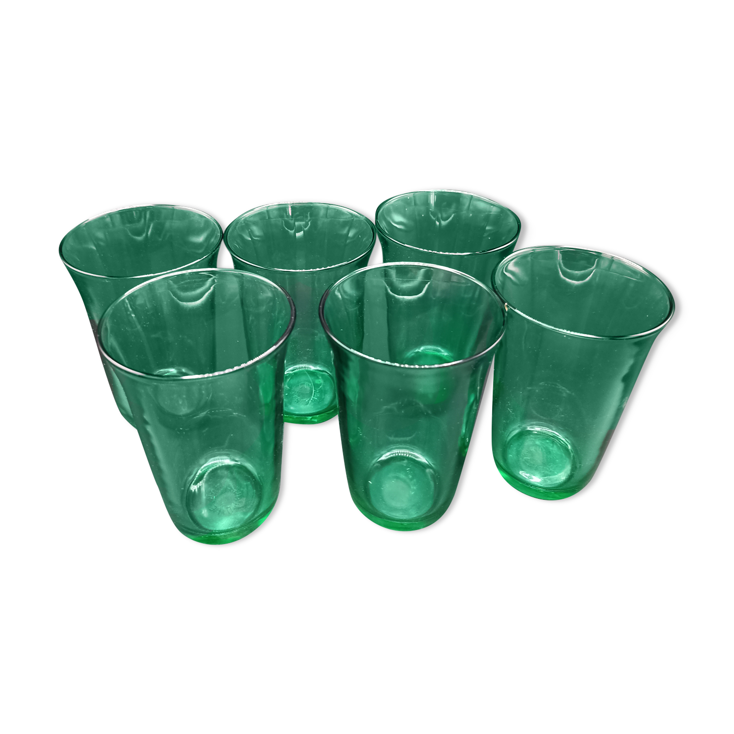 Advertising glasses Huile Lesieur