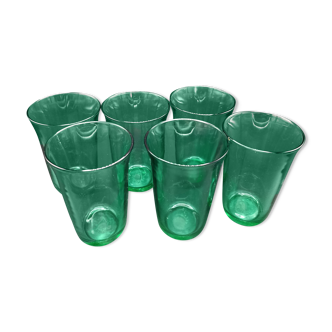 Advertising glasses Huile Lesieur