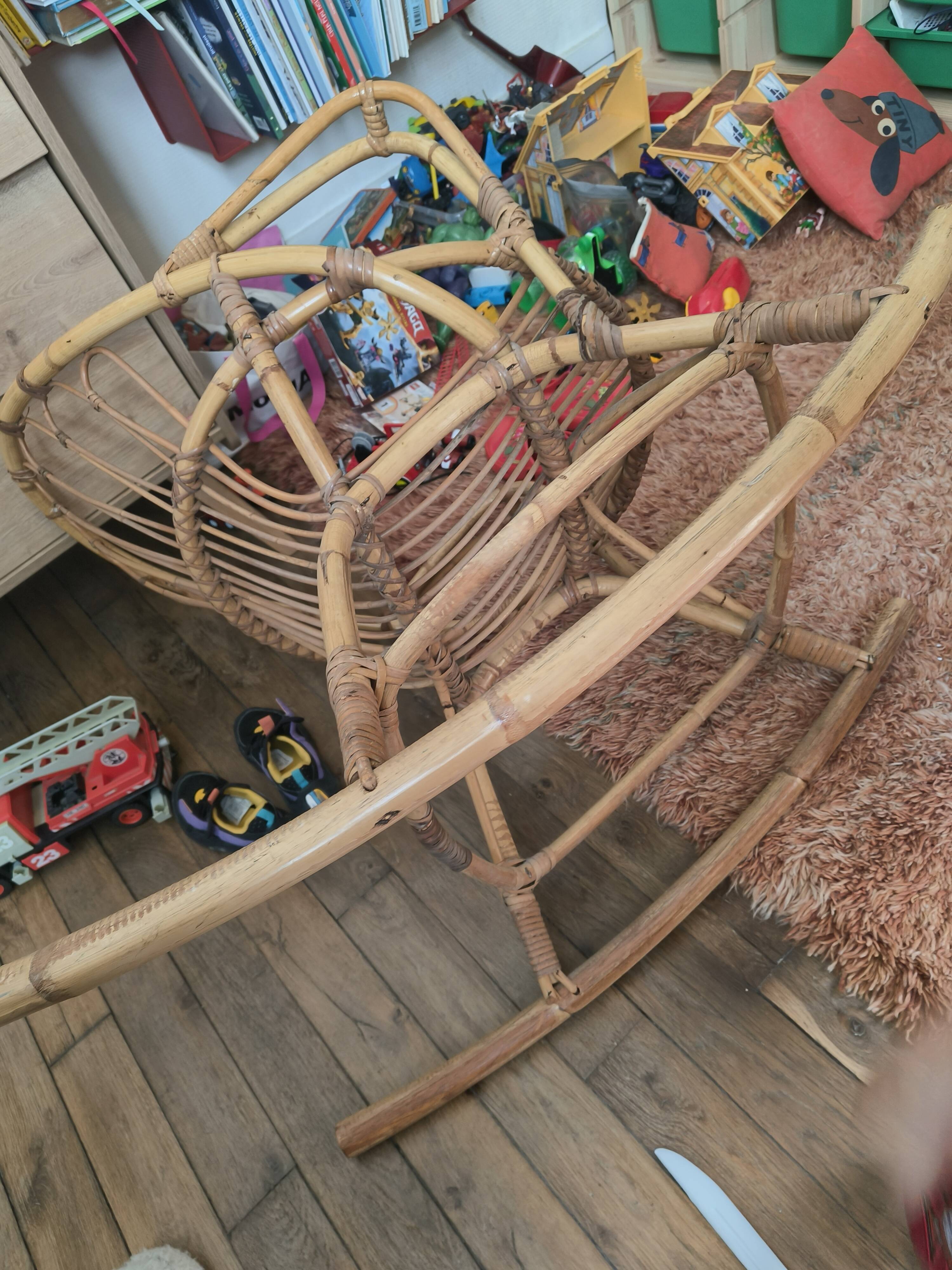 Rattan rocking chair