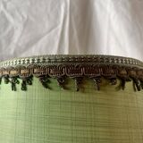 Vintage alabaster and brass table lamp