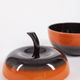 Vintage 1970s Ceramic Apple Container, Designed by Ceramica SIC