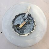 Ceiling light in a half moon