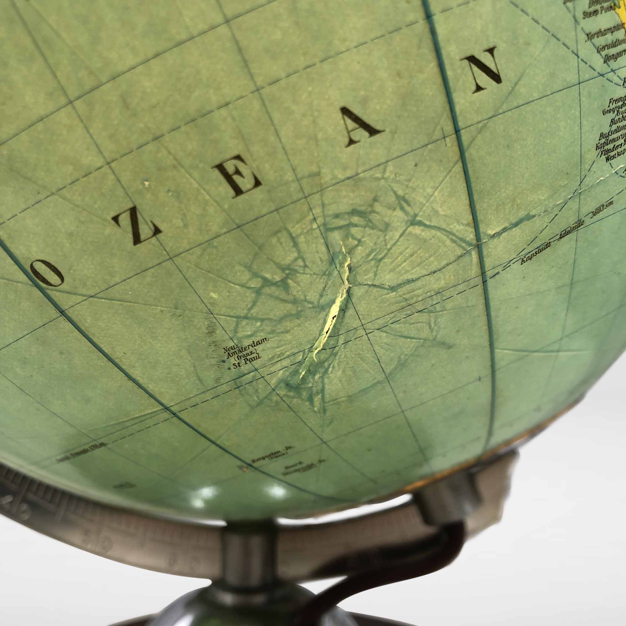 Globe en verre vintage de JRO-Verlag