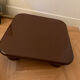 Chocolate varnished coffee table Pastill