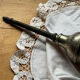 Oriental sprinkler in silver metal and brass