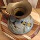 I am selling this very pretty jug/decorative vase in an artisanal style.