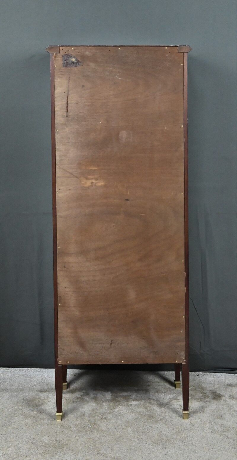Mahogany display cabinet, Louis XVI style – 1930