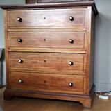 English marine chest of drawers
