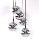 Space Age Kaiser Leuchten ceiling light 1970 living room lamp / pop art ball