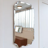 Bevelled mirror 30s - 69x41cm