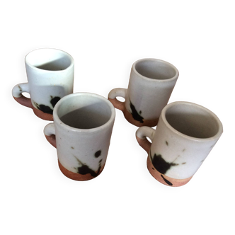 4 mugs Poterie de la Colombe